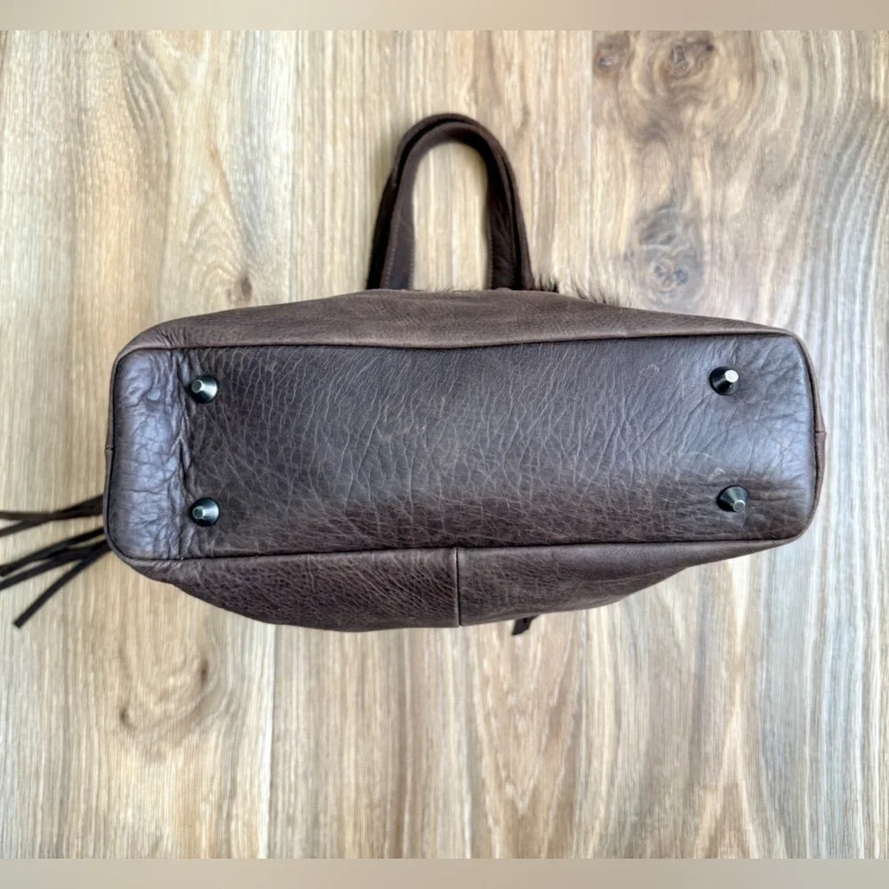 Brown Leather Tote Bag